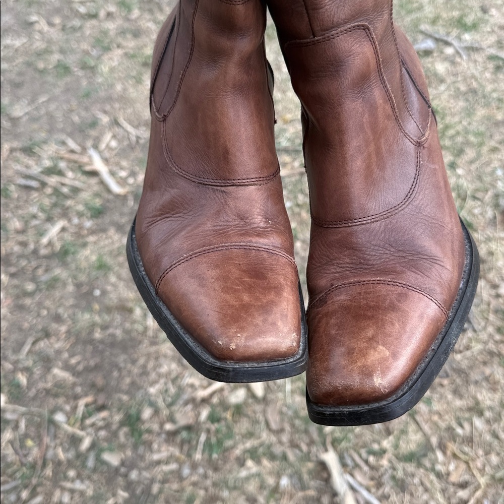 Type z leather boots - Picture 3 of 5